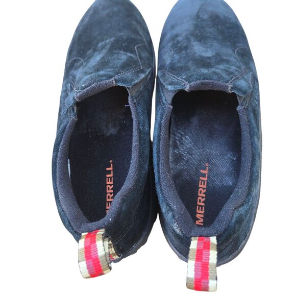 Merrell Jungle Moc Women's Size 9.5 Slip On Shoe Midnight Black Walking J60826 - Picture 9 of 15